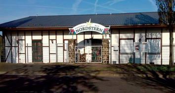 Das fertiggestellte Vereinshaus Nordstern