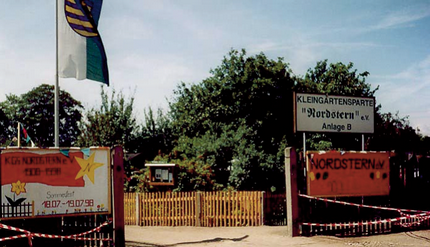Eingang des KGV Nordstern